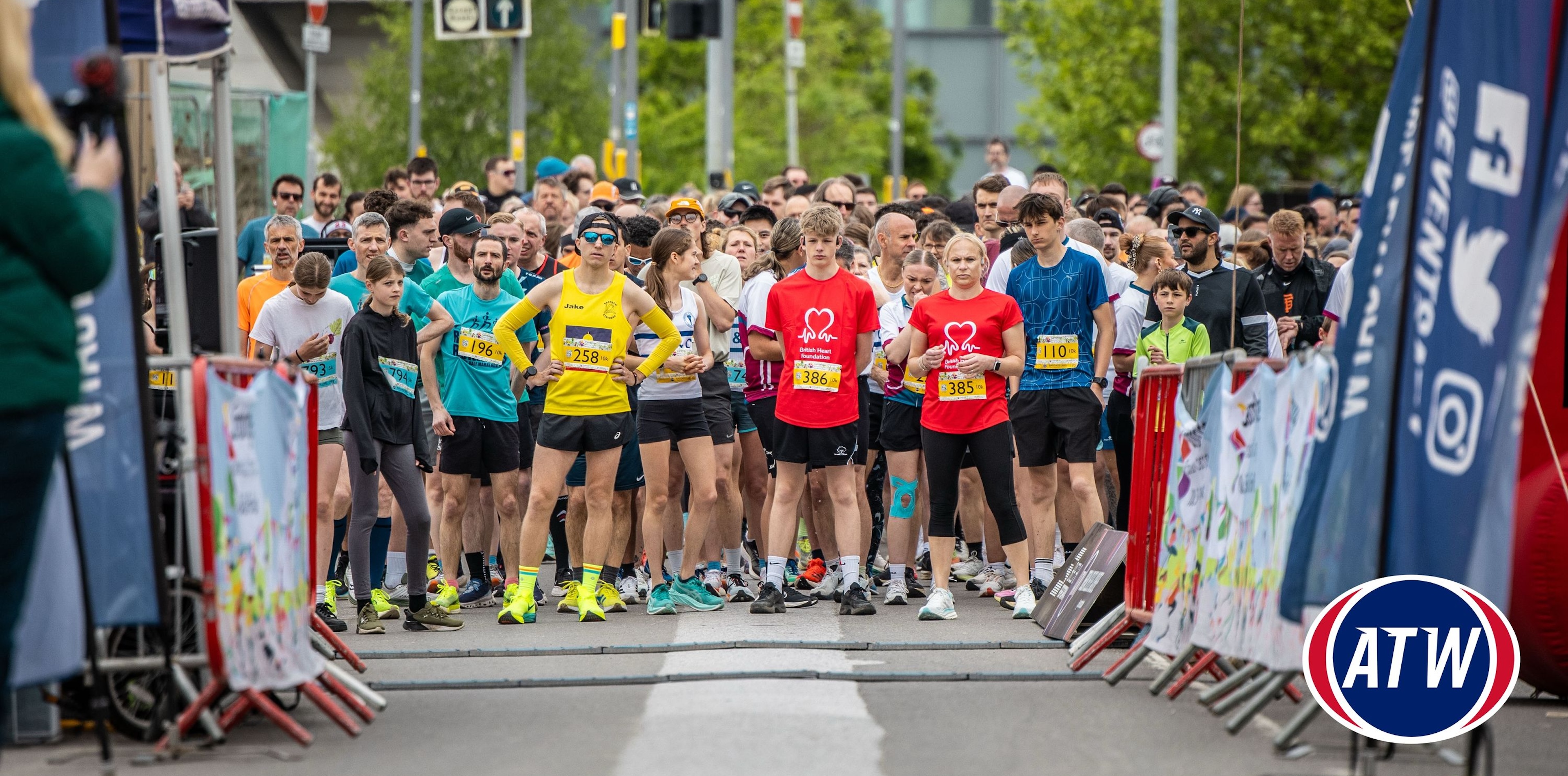 The CBC chipped Run at the start line