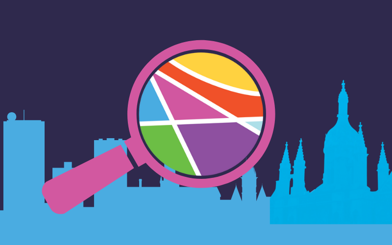 Cambridge skyline under magnifying glass banner WEB